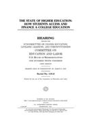 The state of higher education