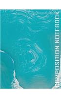 Aquamarine Composition Notebook
