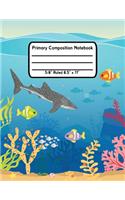 Primary Composition Notebook: Draw And Write Journal Picture Space Grades K-2