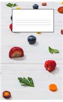 Fruits Dot Grid Book - Eat The Rainbow: Dot Grid Book