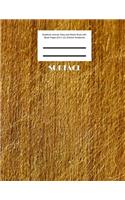 Surface Notebook Journal, Diary and Sketch Book with Blank Pages (8.5 x 11) (Texture Notebook)