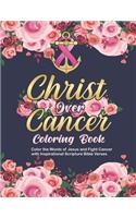 Christ Over Cancer Coloring Book