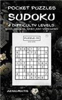 Pocket Puzzles Sudoku: 4 Difficulty Levels: Easy, Medium, Hard and Very Hard