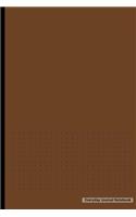 Everyday Journal Notebook - Dotted Grid (Brown Cover)