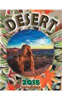 Desert 2018 Calendar (UK Edition)
