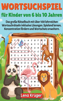 Wortsuchspiel für Kinder von 6 bis 10 Jahren