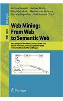 Web Mining: From Web to Semantic Web