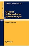 Groups of Self-Equivalences and Related Topics