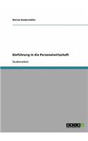 Einführung in die Personalwirtschaft