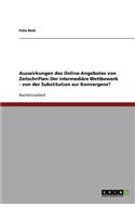 Auswirkungen des Online-Angebotes von Zeitschriften
