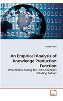 An Empirical Analysis of Knowledge Production Function