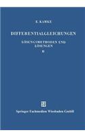 Differentialgleichungen Lösungsmethoden Und Lösungen