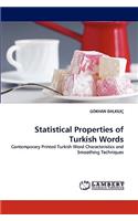 Statistical Properties of Turkish Words