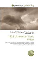 1926 Lithuanian Coup D'Tat