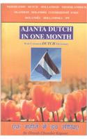 Ajanta Dutch in One Month:Through the Medium of Hindi-English