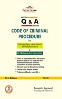 Questions and Answers: Code of Criminal Procedure - Volume 3