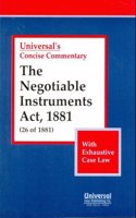 Negotiable Instruments Act, 1881 (26 of 1881) With Exhaustive Case Law