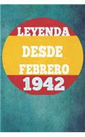 Leyenda Desde Febrero 1942