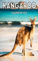 Kangaroo Calendar 2021: 16-Month Calendar, Cute Gift Idea For Kangaroo Lovers Women & Men