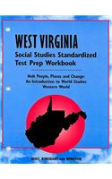 West Virginia Social Studies Standardized Test Prep Workbook: Holt People, Places and Change: An Introduction to World Studies Western World