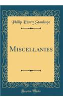 Miscellanies (Classic Reprint)