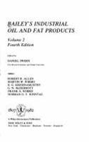 Industrial Oil and Fat Products