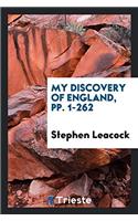 My Discovery of England, Pp. 1-262