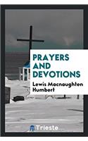 Prayers and devotions