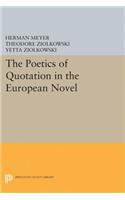 Poetics of Quotation in the European Novel