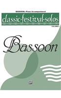 Classic Festival Solos-Bassoon, Vol. 2 Piano Acc.