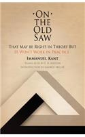 On the Old Saw