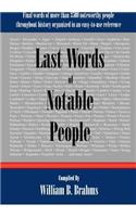 Last Words of Notable People