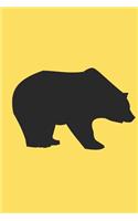 Bears Journal: Blank Lined Journals (6"x9") 110 pages, Gifts for men and women who love bears