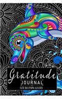 Gratitude Journal For Dolphin Lovers