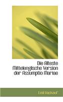 Die Alteste Mittelenglische Version Der Assumptio Mariae