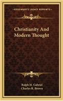 Christianity and Modern Thought
