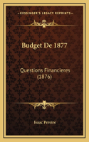Budget De 1877