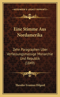 Eine Stimme Aus Nordamerika