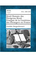 Droit Romain Des Peregrins Droit Francais de La Condition Des Etrangers En France