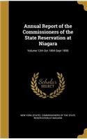 Annual Report of the Commissioners of the State Reservation at Niagara; Volume 12th Oct 1894-Sept 1895