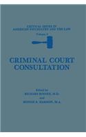 Criminal Court Consultation