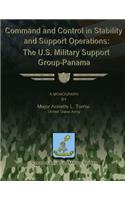 Command and Control in Stability and Support Operations