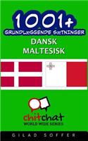 1001+ Grundlaeggende Saetninger Dansk - Maltesisk