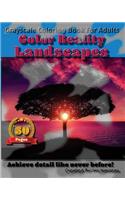 Landscapes - Color Reality: Grayscale Coloring Book For Adults