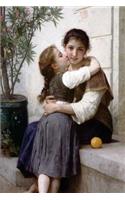 "A Little Coaxing" by William-Adolphe Bouguereau - 1890: Journal (Blank / Lined)(Art of Life Journals)