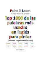 Top 1000 de las palabras más usadas en inglés (Volumen 10