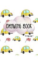 Drawing Book For Boys Age 7: Dot Grid Journal Notebook