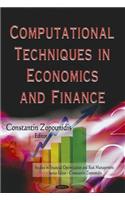 Computational Techniques in Economics & Finance