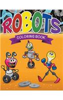 Robots Coloring Book