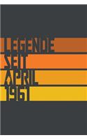 Legende seit April 1961